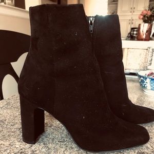 Suede H&M booties